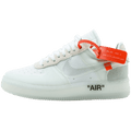 Off-White X Nike Air Force 1 Low - White — UK 3 | EU 35.5 | US 3.5 — Front View