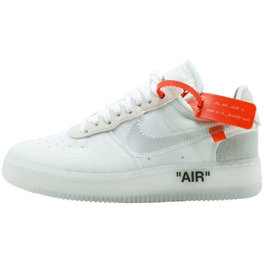 Off-White X Nike Air Force 1 Low - White — UK 3 | EU 35.5 | US 3.5 — Front View