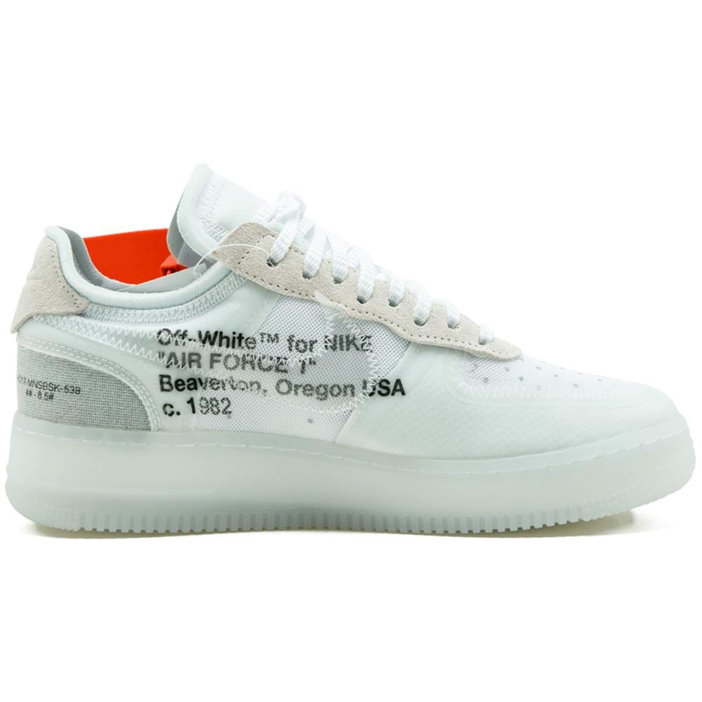 Off-White X Nike Air Force 1 Low - White — UK 3 | EU 35.5 | US 3.5 — Detail View