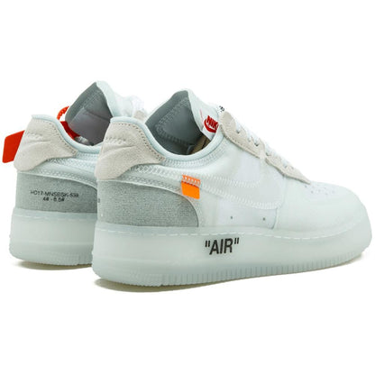Off-White X Nike Air Force 1 Low - White — UK 3 | EU 35.5 | US 3.5 — Top View