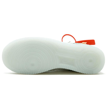 Off-White X Nike Air Force 1 Low - White — UK 3 | EU 35.5 | US 3.5 — Back View