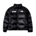 The North Face x Dover Street Market 1992 Nuptse Jacket Black — XXS — Front View