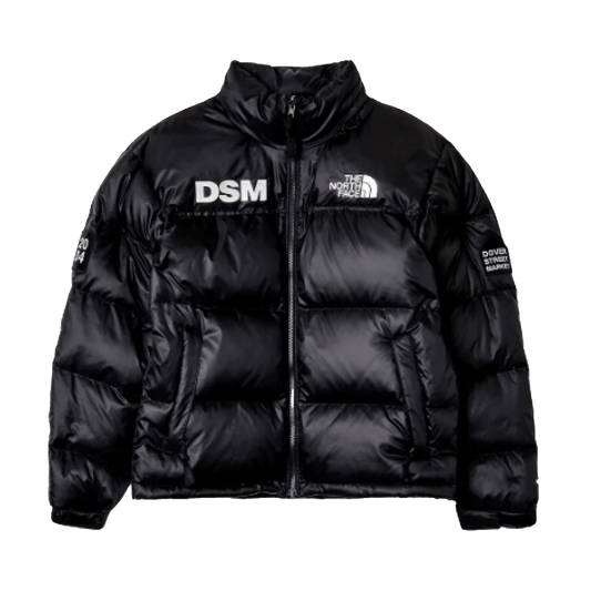 The North Face x Dover Street Market 1992 Nuptse Jacket Black — XXS — Front View