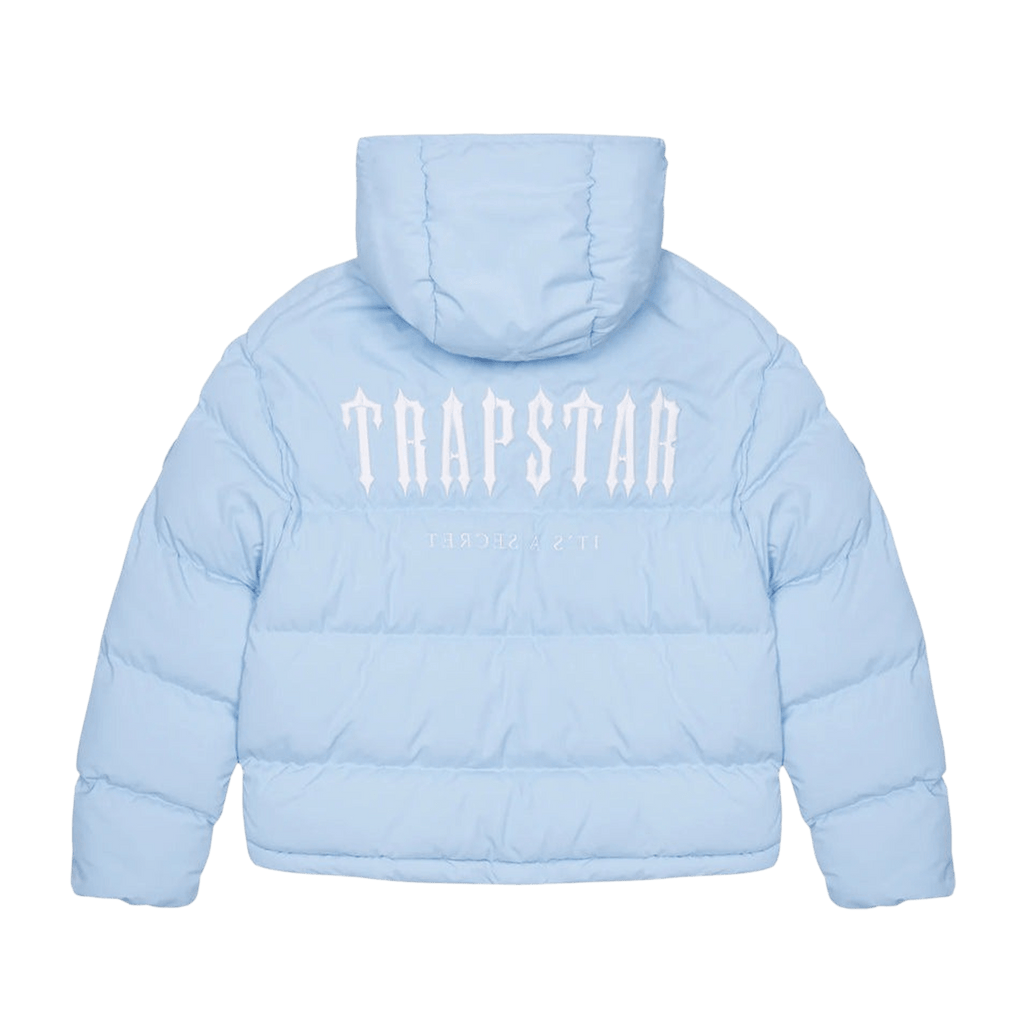 Trapstar Women's Decoded 2.0 Hooded Puffer - Black — XXS — Front View