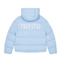 Trapstar Women's Decoded 2.0 Hooded Puffer - Black — XXS — Front View
