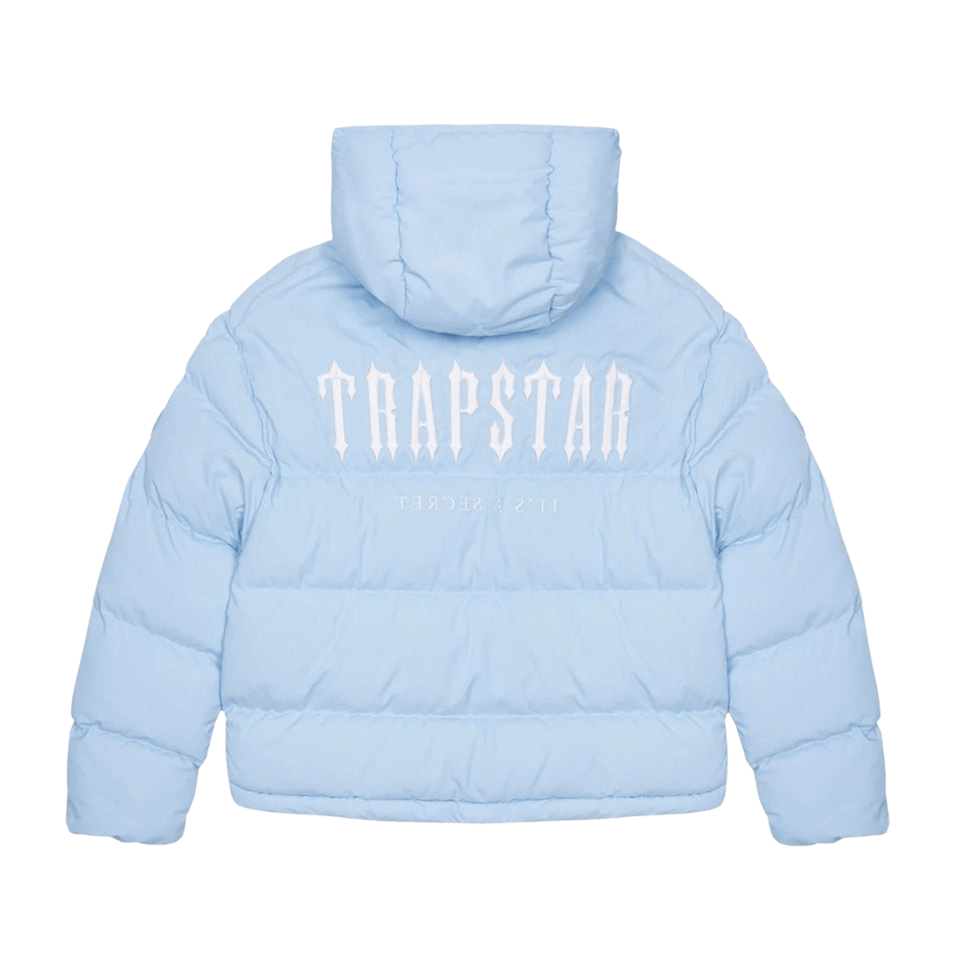 Trapstar Women's Decoded 2.0 Hooded Puffer - Black — XXS — Front View