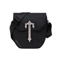 Trapstar Cobra T Bag - Black/Silver — Front View