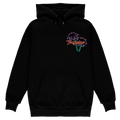 Trapstar Pay On Entry Hoodie - Black — XXS — Front View