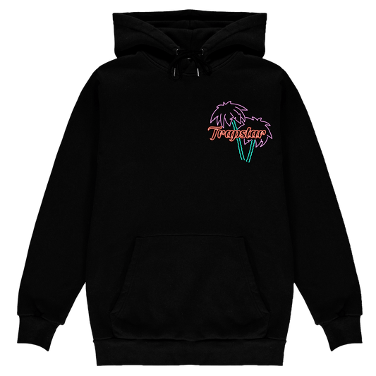 Trapstar Pay On Entry Hoodie - Black — XXS — Front View