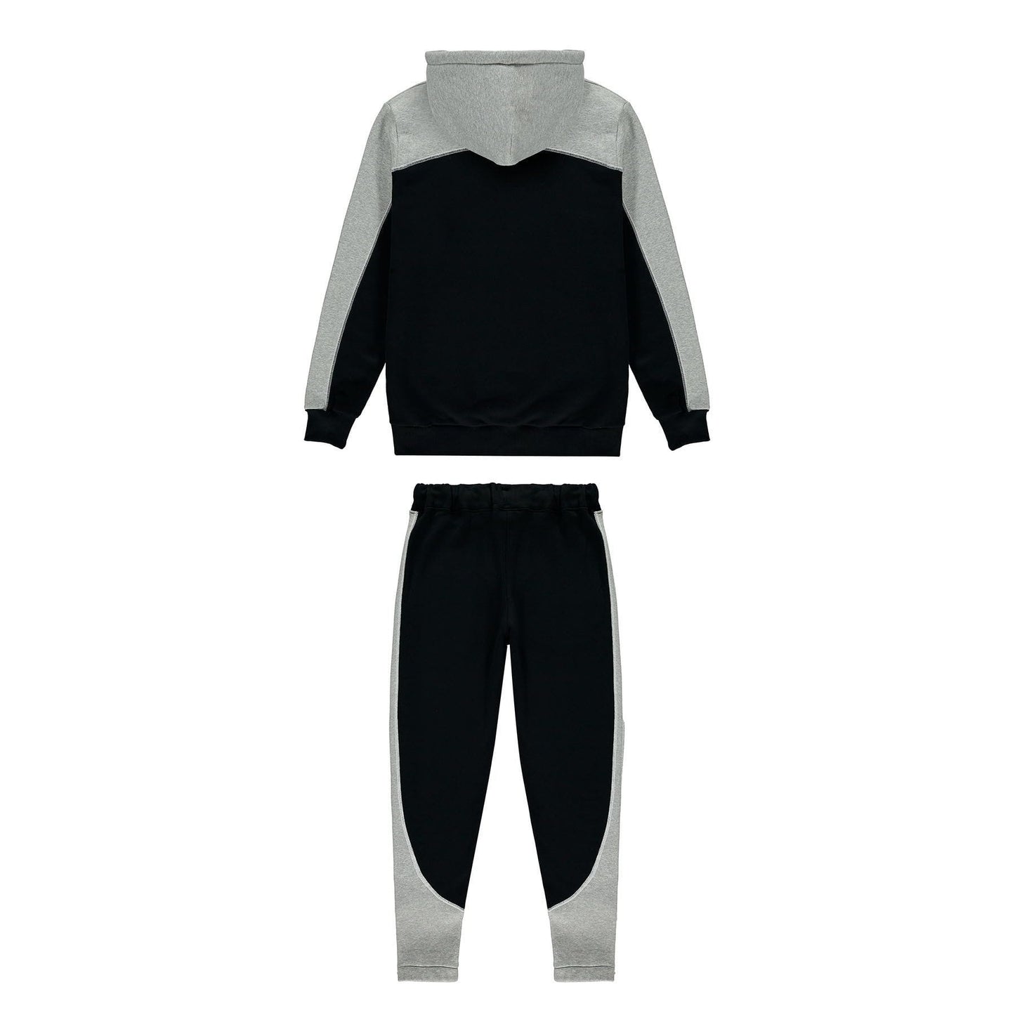 Trapstar Irongate Arch Chenille Hooded Tracksuit - Black/Blue/Grey — XXS — Side View