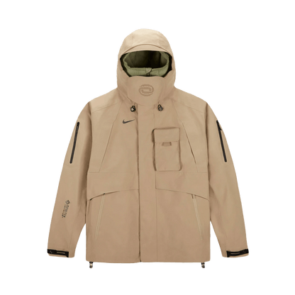 Cactus Jack by Travis Scott x Nike NRG BH Jacket 'Limestone' — XXS — Front View