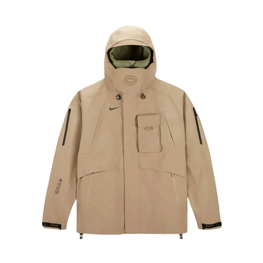 Cactus Jack by Travis Scott x Nike NRG BH Jacket 'Limestone' — XXS — Front View