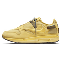 Travis Scott x Nike Air Max 1 'Saturn Gold' — UK 3 | EU 35.5 | US 3.5 — Front View