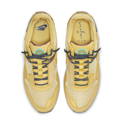 Travis Scott x Nike Air Max 1 'Saturn Gold' — UK 3 | EU 35.5 | US 3.5 — Back View