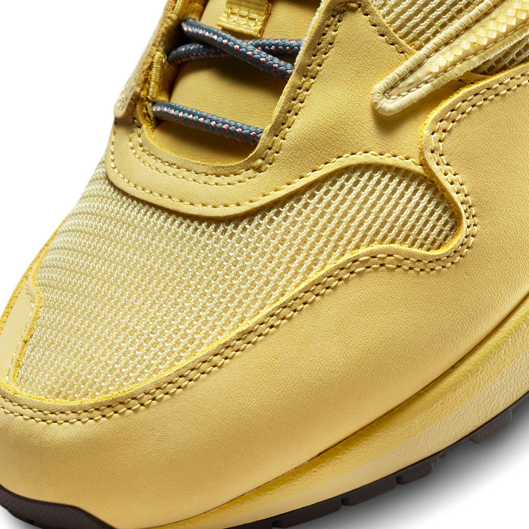 Travis Scott x Nike Air Max 1 'Saturn Gold' — UK 3 | EU 35.5 | US 3.5 — Lifestyle View