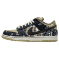 Travis Scott x Nike SB Dunk Low Cactus Jack — UK 3 | EU 35.5 | US 3.5 — Front View