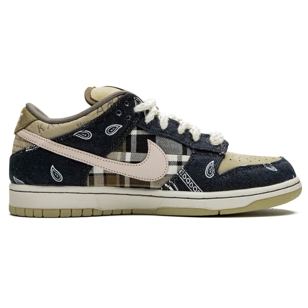 Travis Scott x Nike SB Dunk Low Cactus Jack — UK 3 | EU 35.5 | US 3.5 — Top View