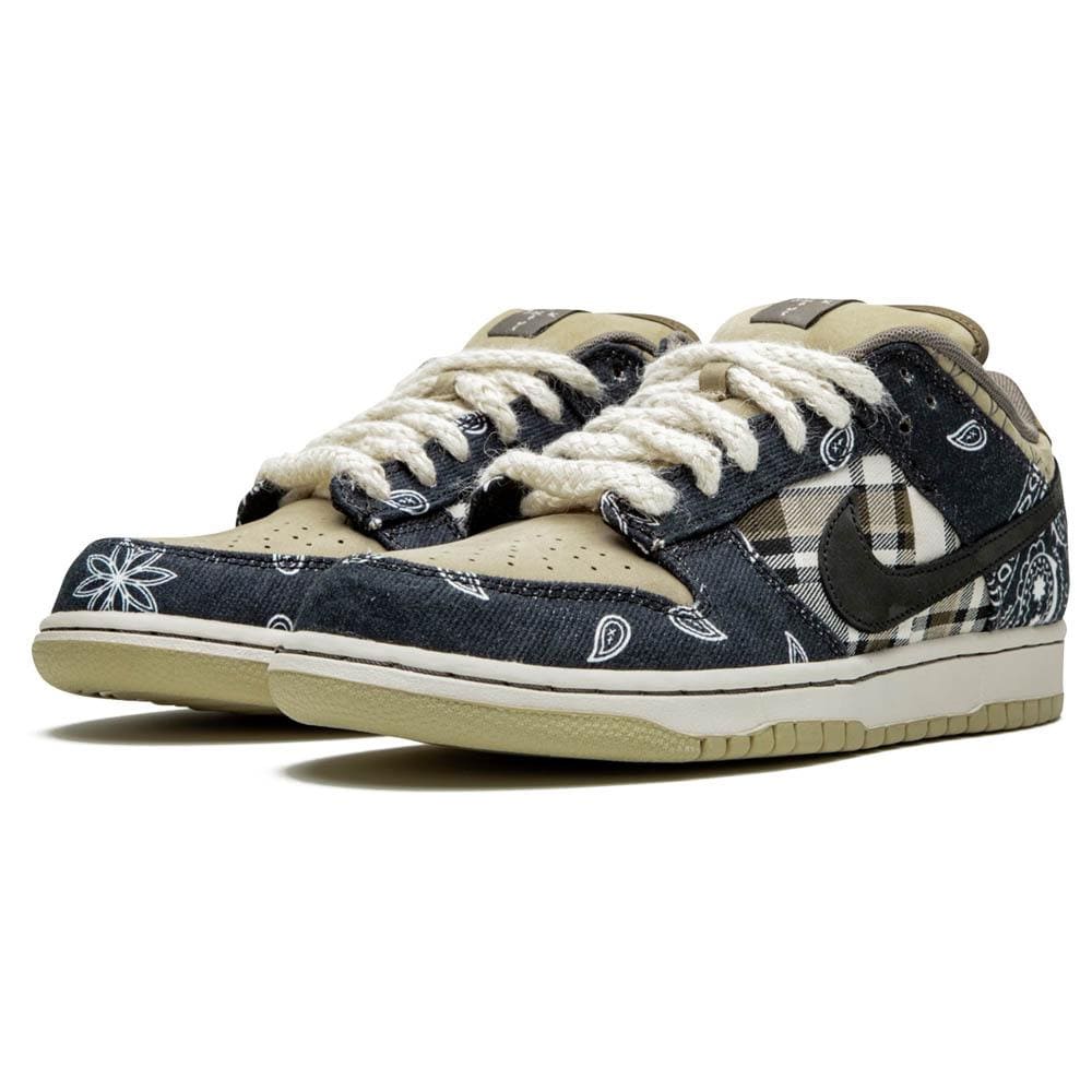 Travis Scott x Nike SB Dunk Low Cactus Jack — UK 3 | EU 35.5 | US 3.5 — Side View