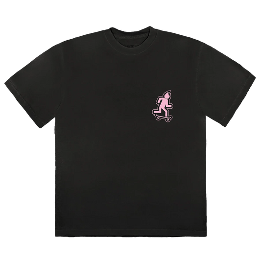 Cactus Jack by Travis Scott No Loitering T-Shirt 'Black' — XXS — Front View
