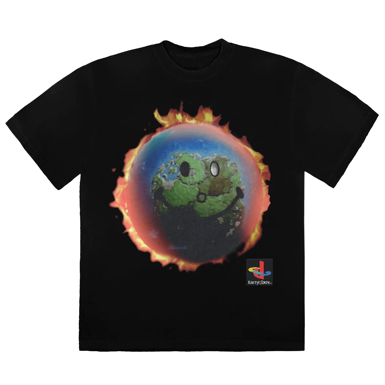 Cactus Jack by Travis Scott The Scotts World Black — XXS — Front View