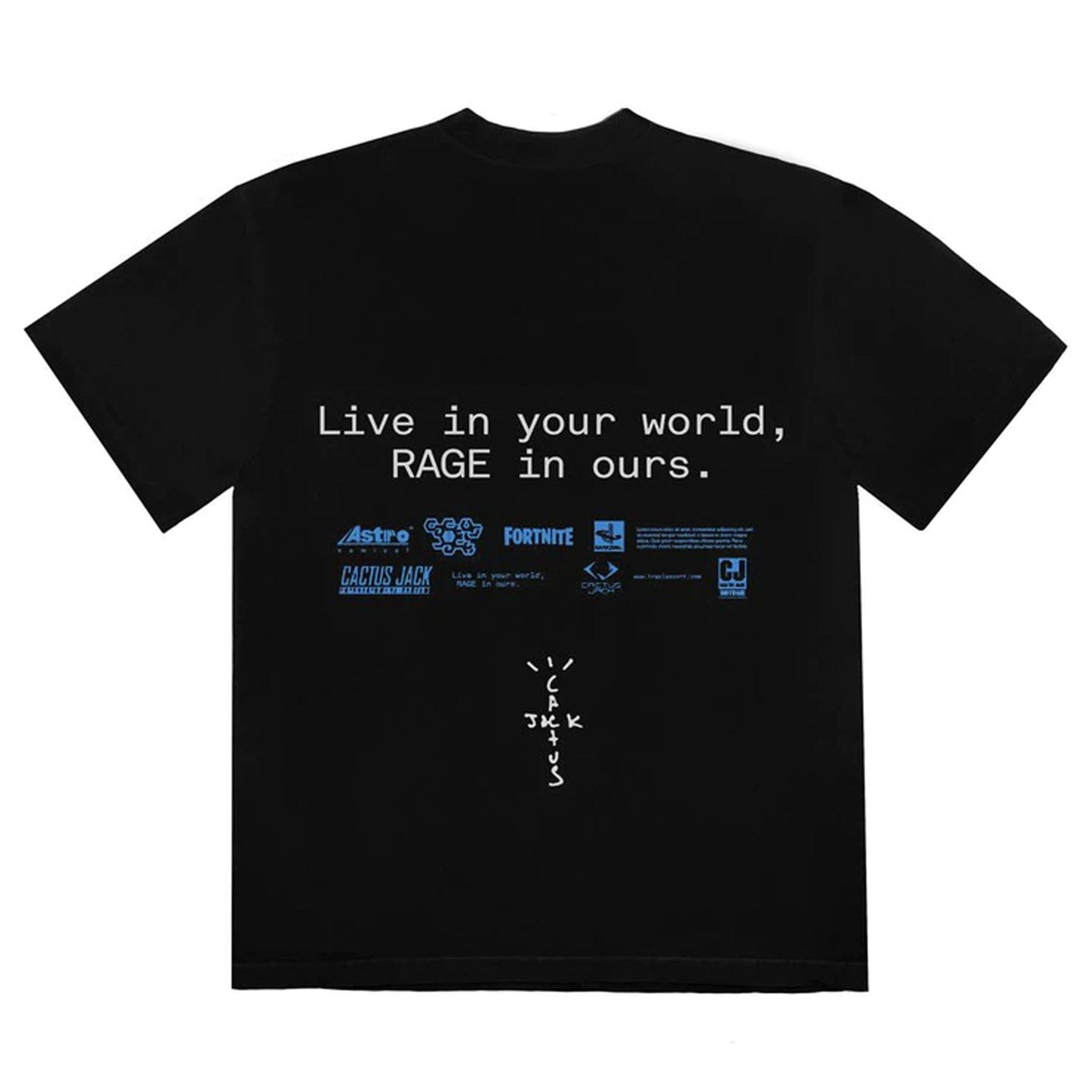 Cactus Jack by Travis Scott The Scotts World Black — XXS — Side View