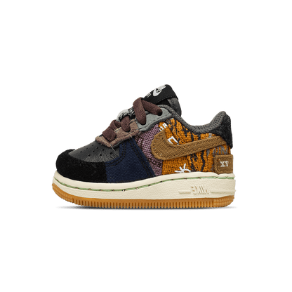 Nike Air Force 1 Low x Travis Scott TD 'Cactus Jack' — UK 0C | EU 15 | US 0C — Front View