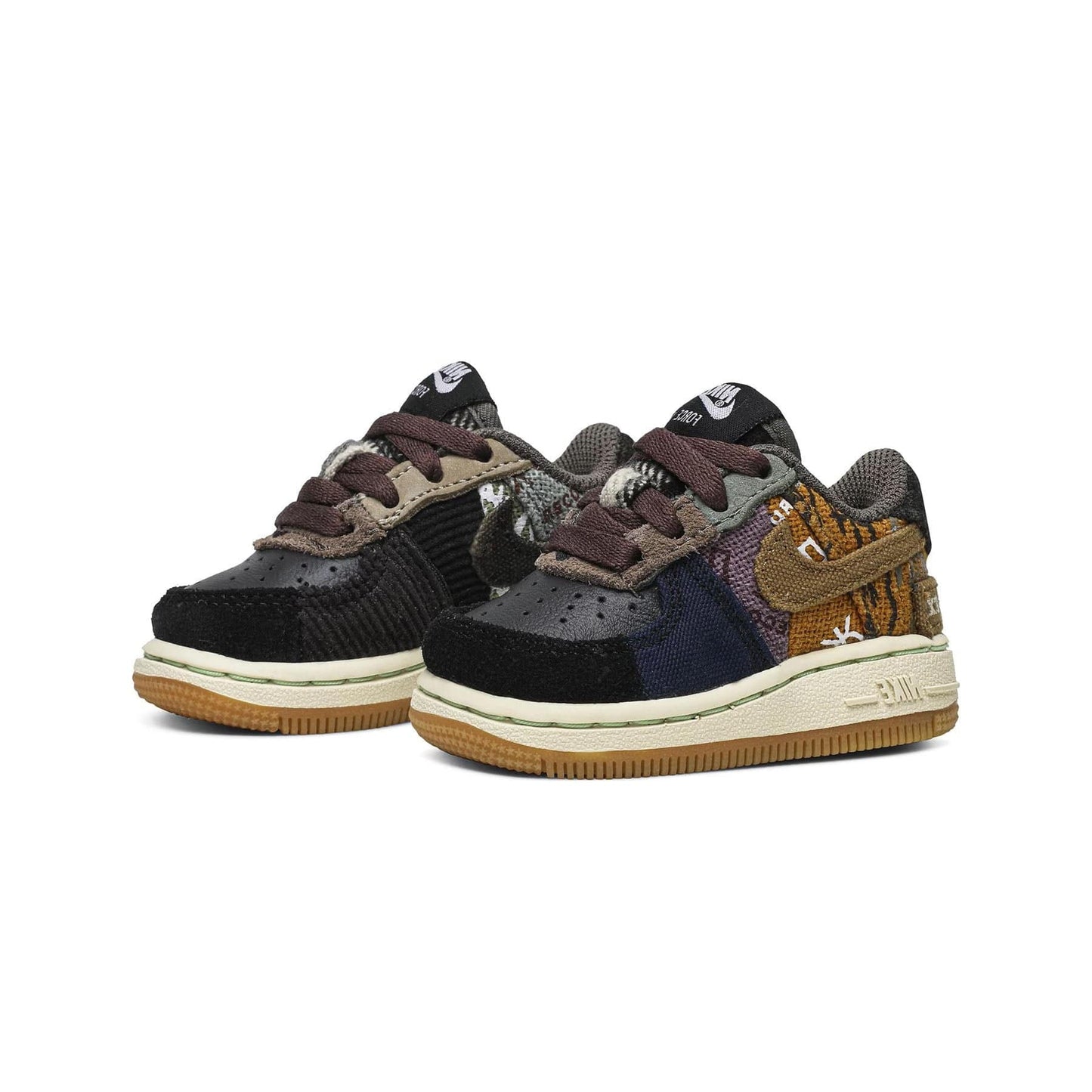 Nike Air Force 1 Low x Travis Scott TD 'Cactus Jack' — UK 0C | EU 15 | US 0C — Side View