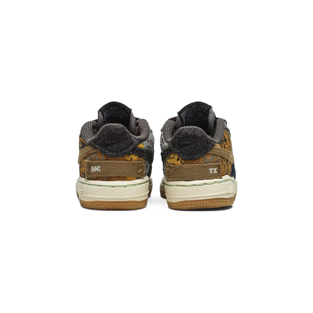 Nike Air Force 1 Low x Travis Scott TD 'Cactus Jack' — UK 0C | EU 15 | US 0C — Top View