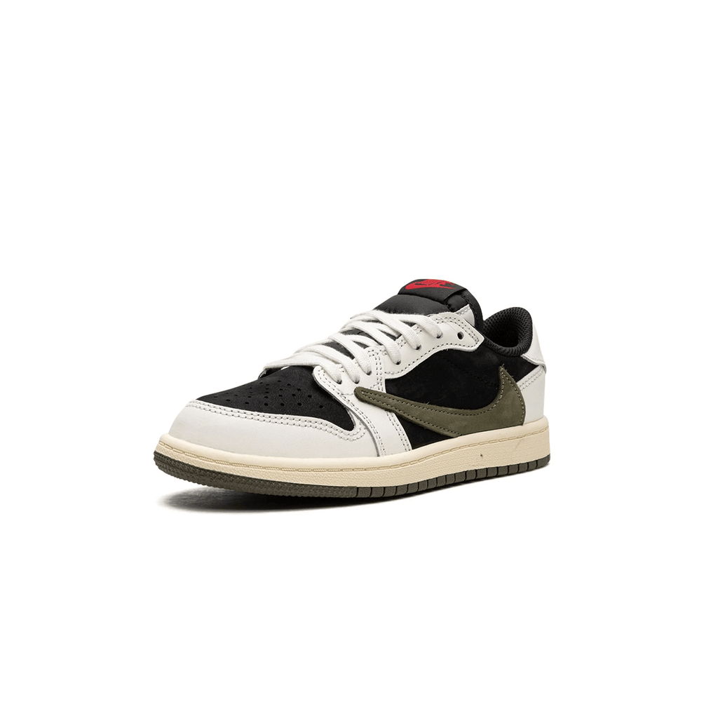 Travis Scott x Air Jordan 1 Low OG PS 'Olive' — UK 10C | EU 27.5 | US 10.5C — Top View