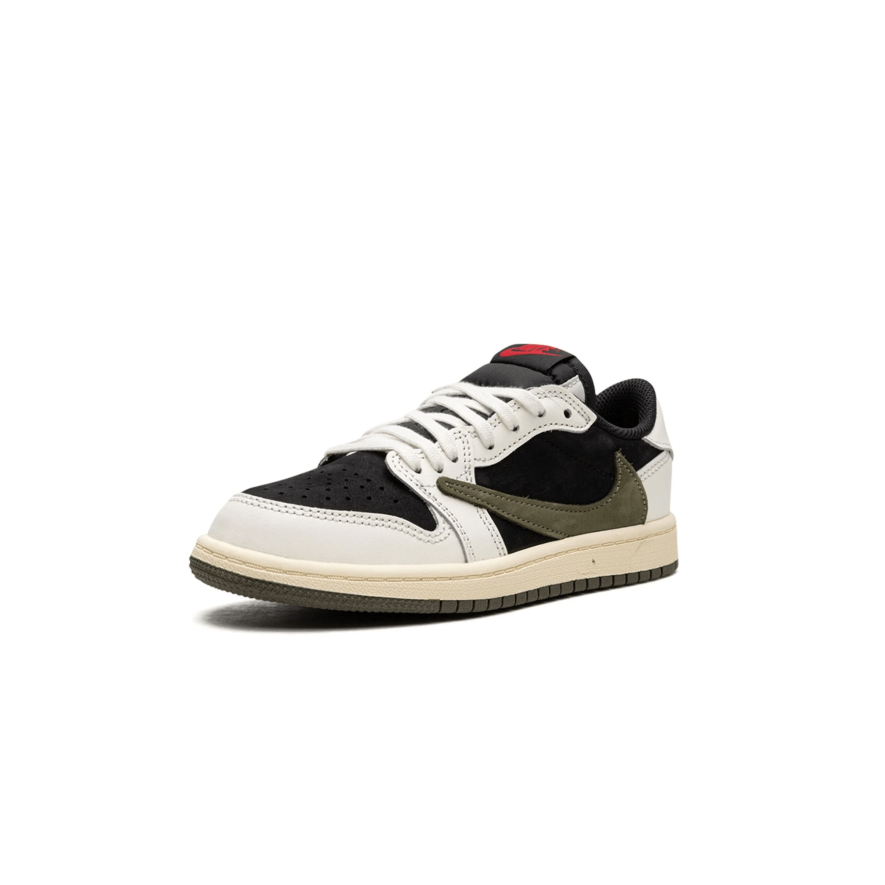 Travis Scott x Air Jordan 1 Low OG PS 'Olive' — UK 10C | EU 27.5 | US 10.5C — Top View