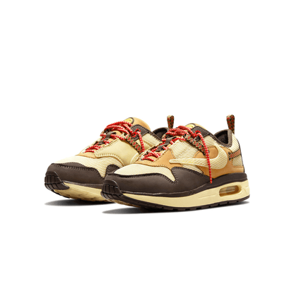 Travis Scott x Nike Air Max 1 PS 'Baroque Brown' — UK 10C | EU 27.5 | US 10.5C — Side View