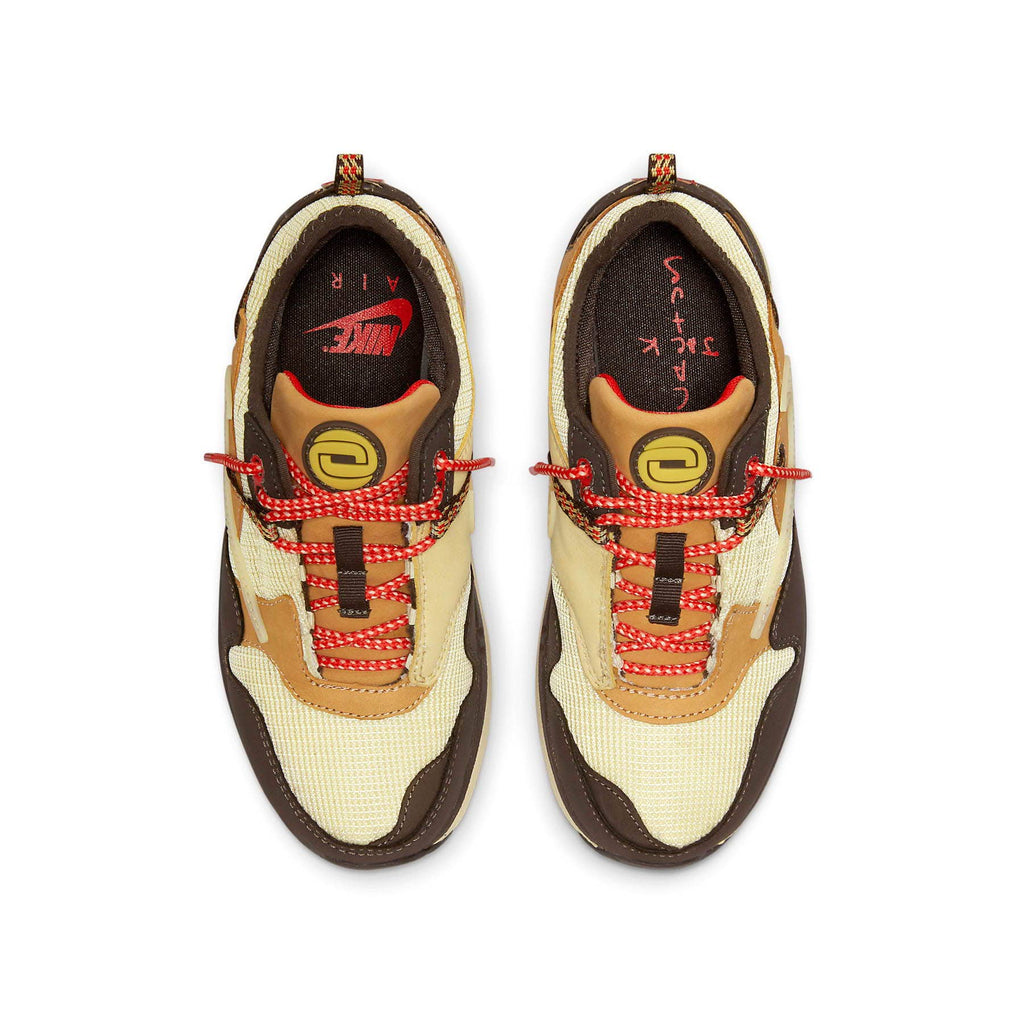 Travis Scott x Nike Air Max 1 PS 'Baroque Brown' — UK 10C | EU 27.5 | US 10.5C — Back View