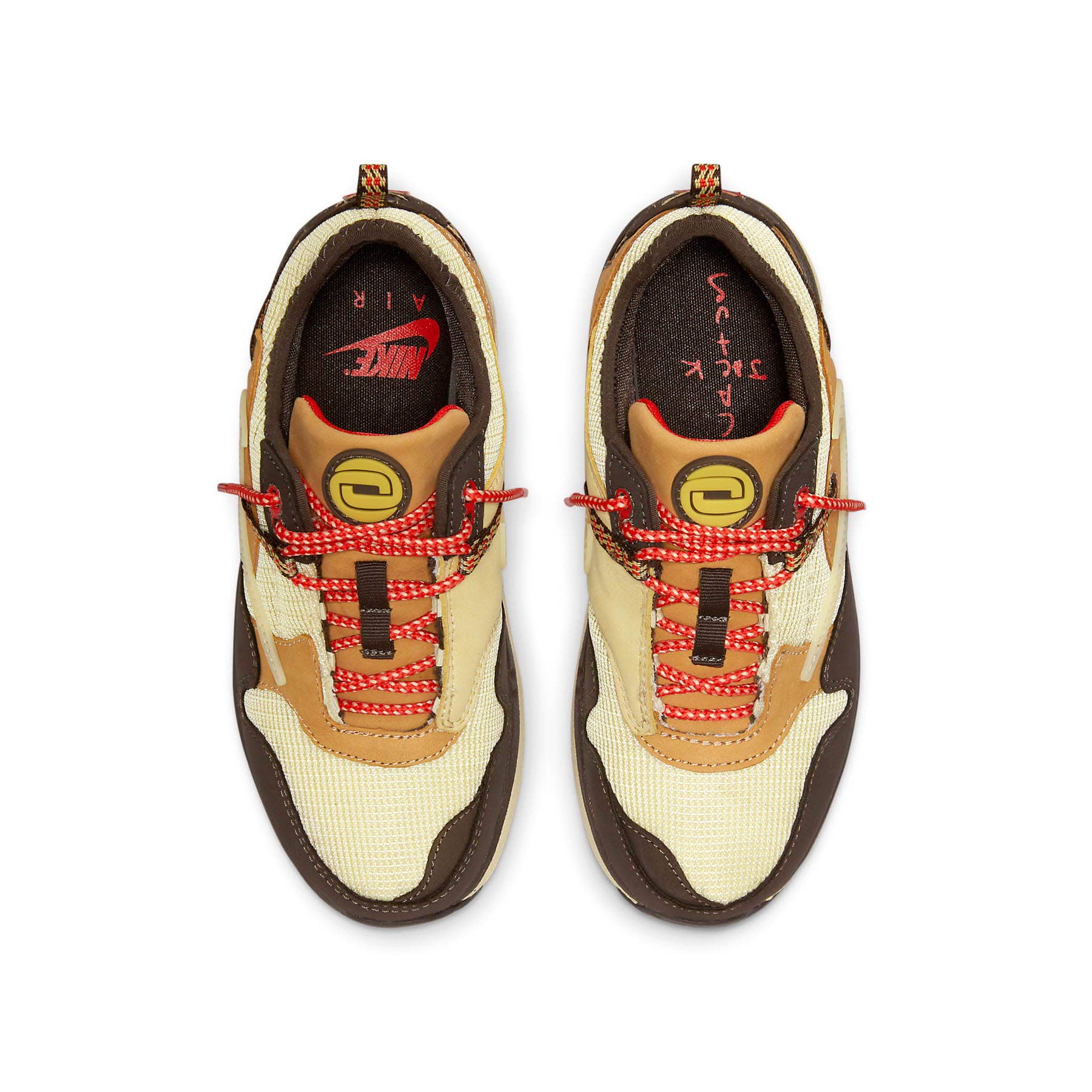 Travis Scott x Nike Air Max 1 PS 'Baroque Brown' — UK 10C | EU 27.5 | US 10.5C — Back View