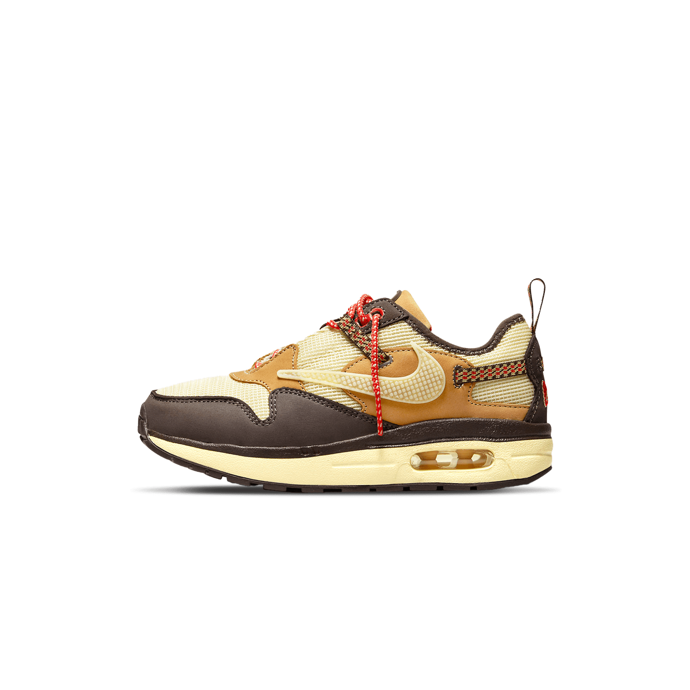 Travis Scott x Nike Air Max 1 TD 'Baroque Brown' — UK 0C | EU 15 | US 0C — Front View