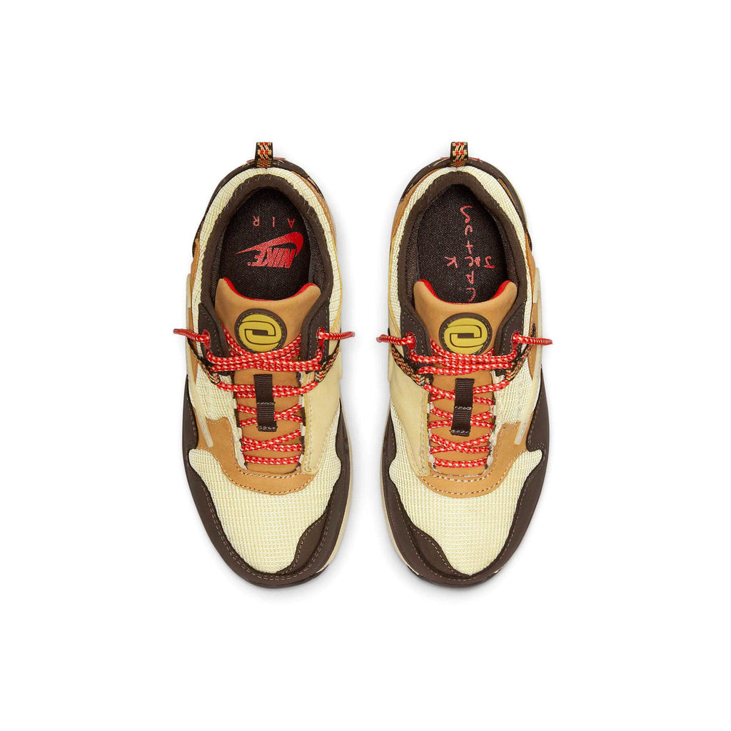 Travis Scott x Nike Air Max 1 TD 'Baroque Brown' — UK 0C | EU 15 | US 0C — Back View