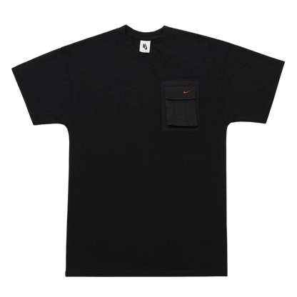 Travis Scott x Nike NRG AG Tee Black — XXS — Front View