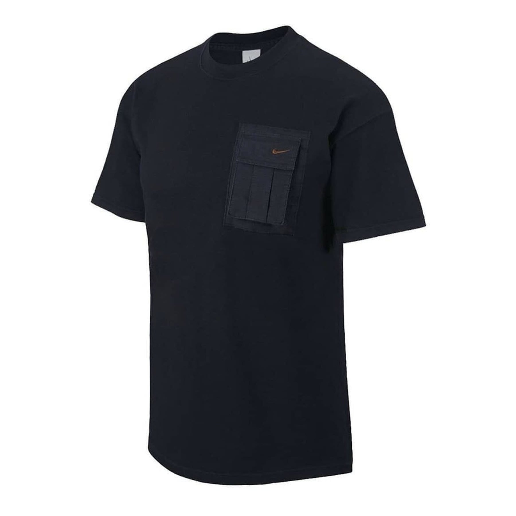 Travis Scott x Nike NRG AG Tee Black — XXS — Side View