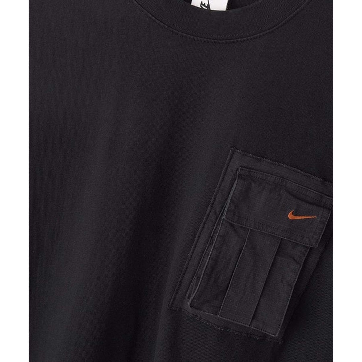 Travis Scott x Nike NRG AG Tee Black — XXS — Top View