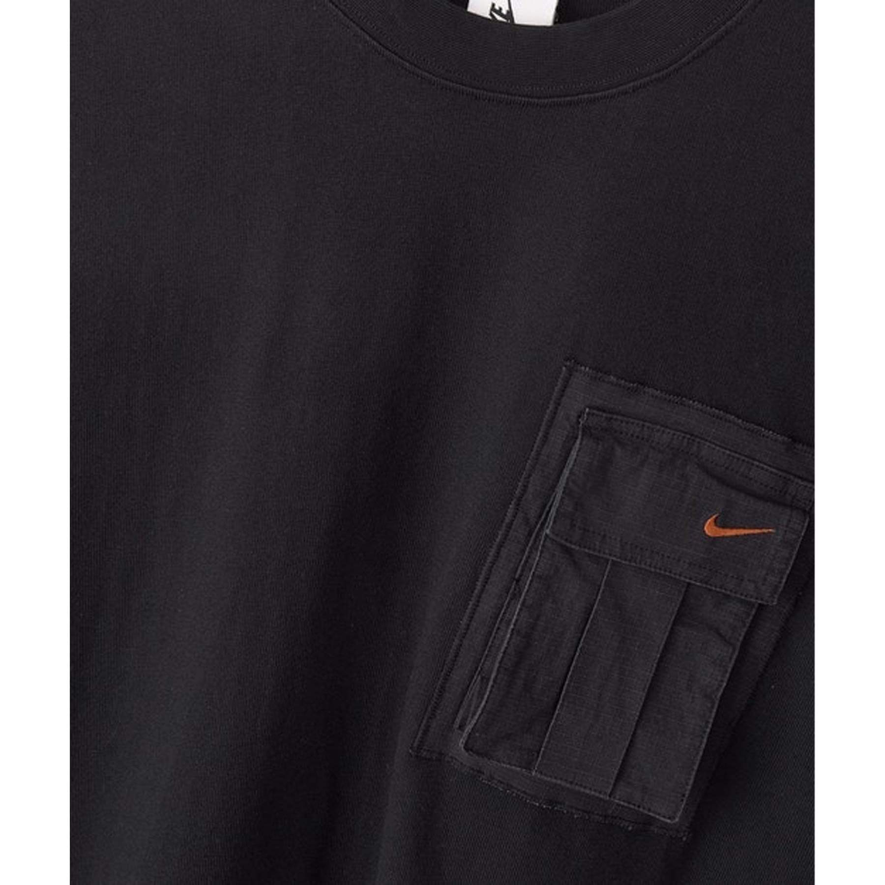 Travis Scott x Nike NRG AG Tee Black — XXS — Top View