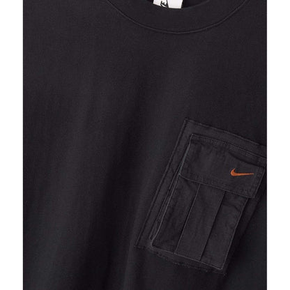 Travis Scott x Nike NRG AG Tee Black — XXS — Top View