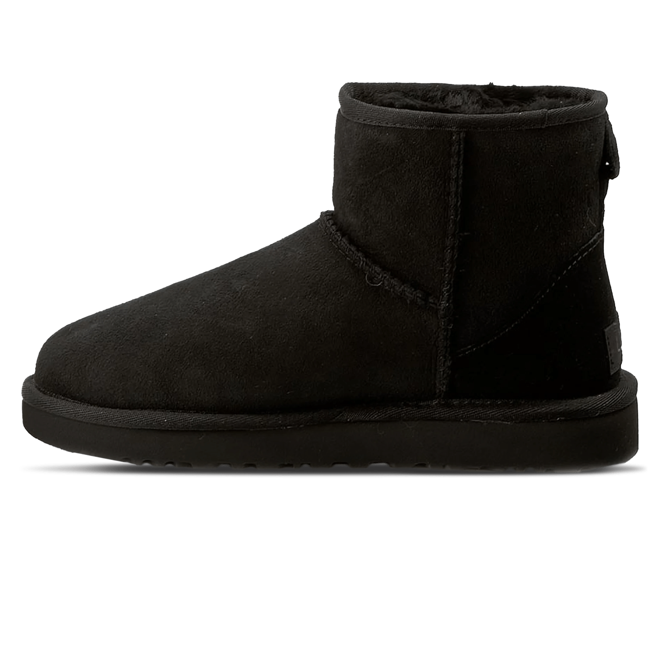 UGG Classic Mini II Boot Black (Wmns) — UK 1 — Front View