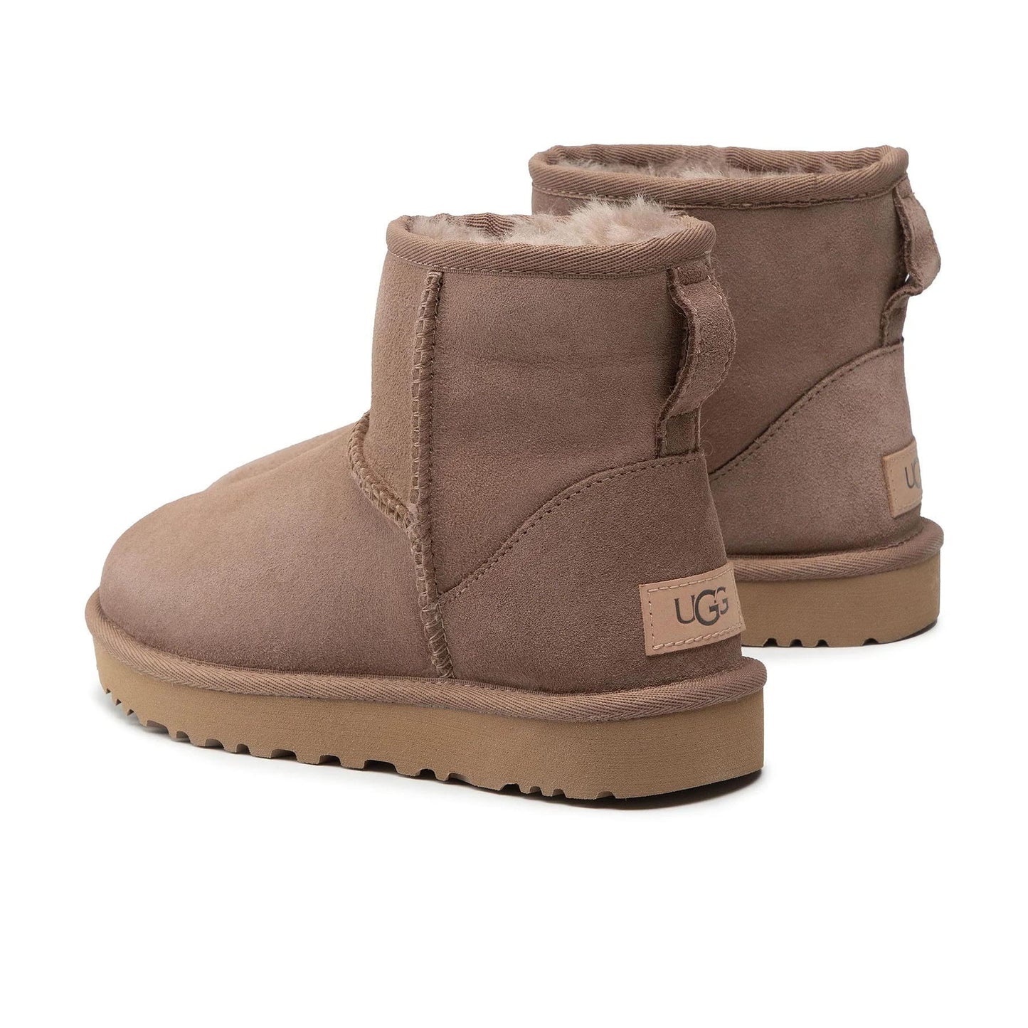 UGG Classic Mini II Boot Caribou (Wmns) — UK 1 — Back View