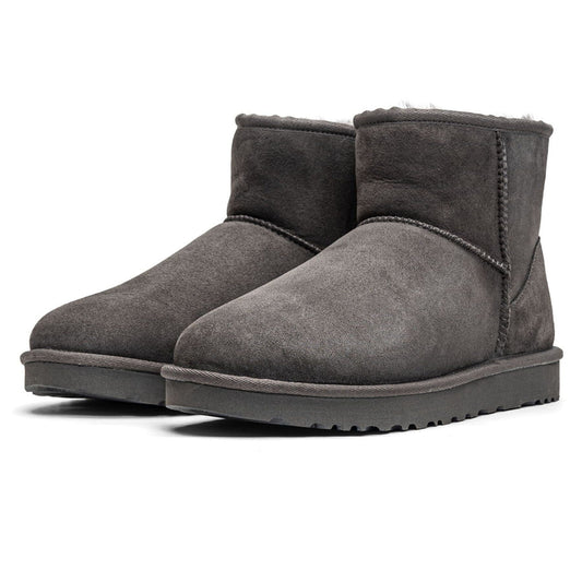 UGG Classic Mini II Boot Grey (Wmns) — UK 1 — Side View