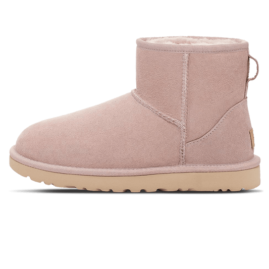 UGG Classic Mini II Boot Rose Grey (Wmns) — UK 1 — Front View