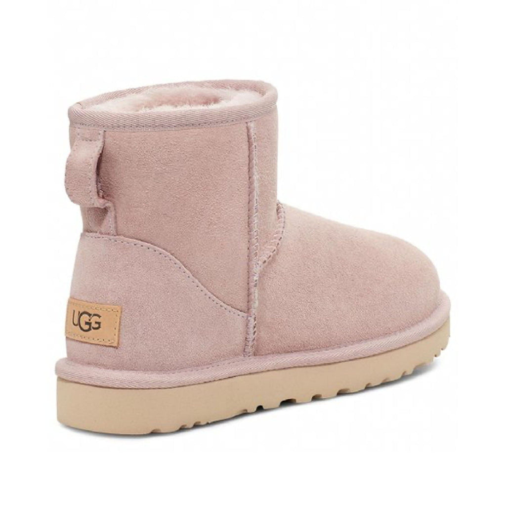 UGG Classic Mini II Boot Rose Grey (Wmns) — UK 1 — Back View