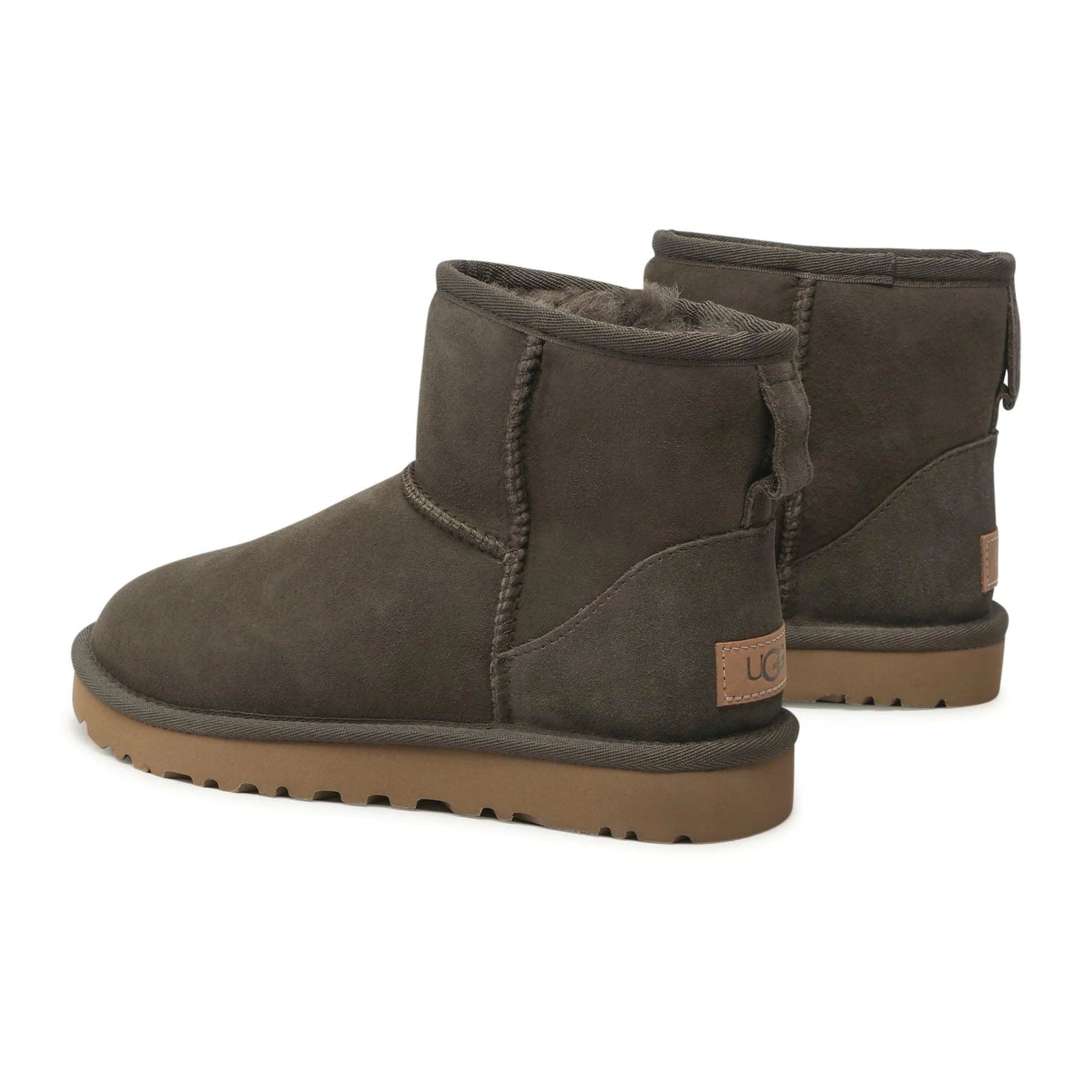 UGG Classic Mini II Boot Slate (Wmns) — UK 1 — Back View