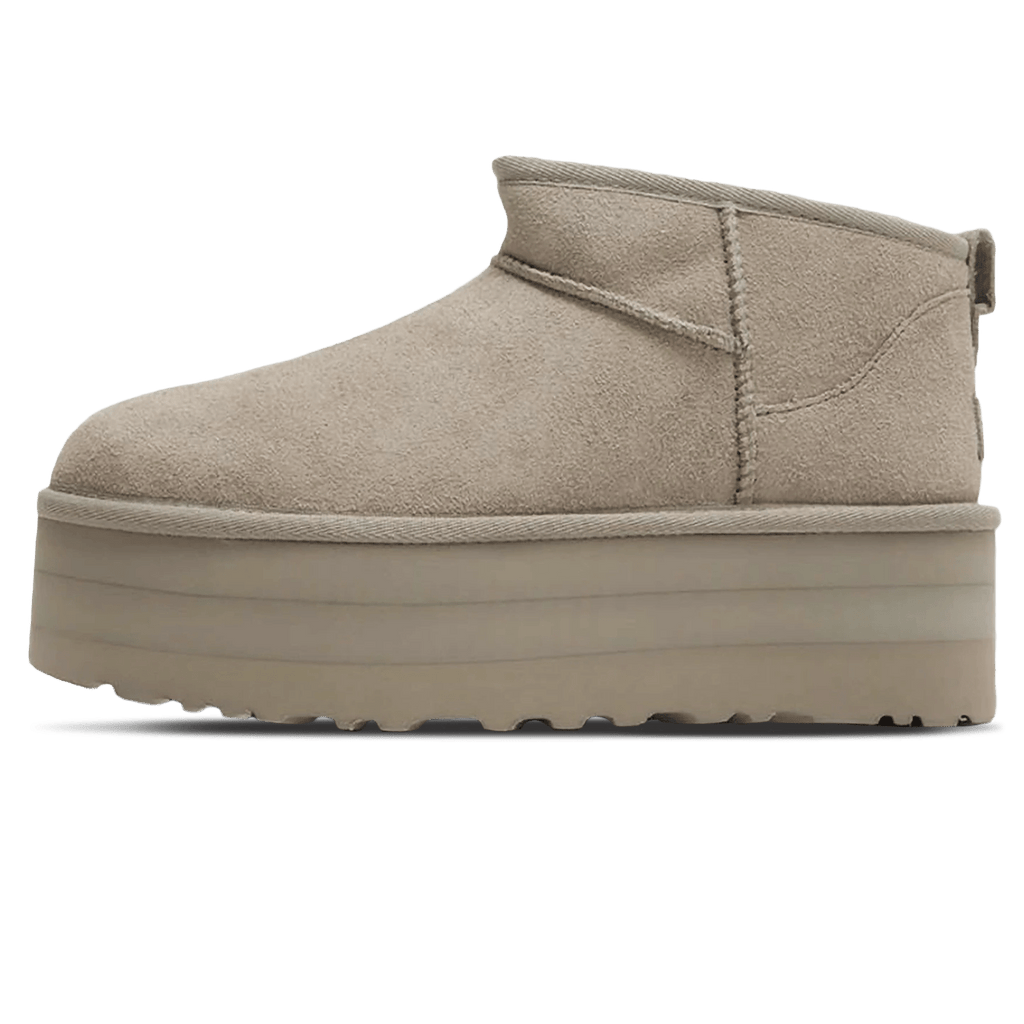 UGG Classic Ultra Mini Platform Goat (Wmns) — UK 1 — Front View