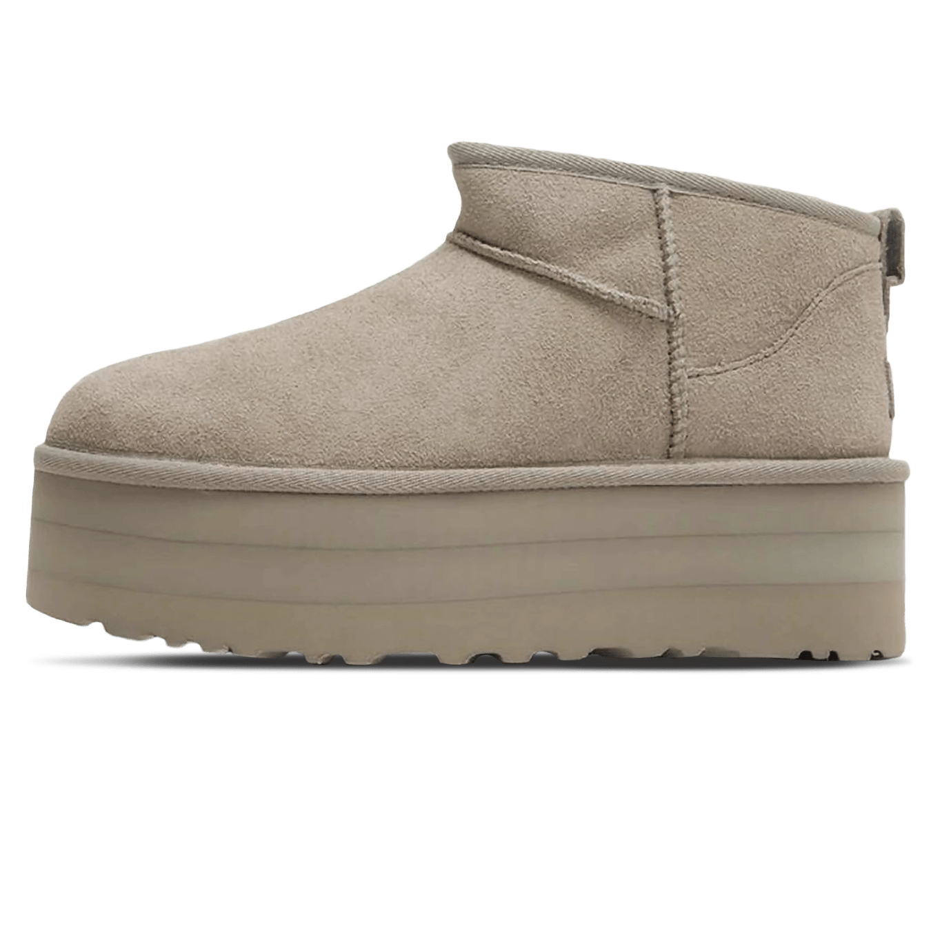 UGG Classic Ultra Mini Platform Goat (Wmns) — UK 1 — Front View