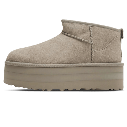 UGG Classic Ultra Mini Platform Goat (Wmns) — UK 1 — Front View