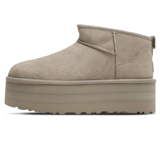 UGG Classic Ultra Mini Platform Goat (Wmns) — UK 1 — Front View